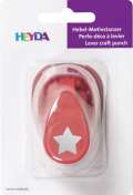 HEYDA HEYDA ozdobná děrovačka velikost S - hvězda 1,7 cm