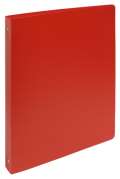 Office Pořadač 4 kroužek A4 40 mm 268 x 320 mm - červený rozšířený