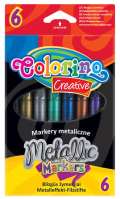 Colorino Metalické popisovače 6 barev