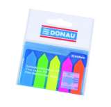 Office Samolepící plastové záložky tvar šipka 12 x 45 mm - neonových barev