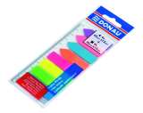 Office Samolepící plastové záložky 12 cm - mix neonových barev
