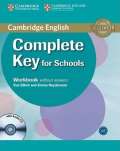 Cambridge University Press Complete Key for Schools Workbook without Answers with Audio CD