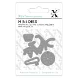 DOCRAFTS DOCRAFTS Xcut vyřezávací kovové šablony MINI - kolo 4 ks