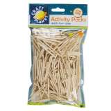 DOCRAFTS DOCRAFTS dřevěné sirky bez hlaviček natural 50g ( 500 ks )