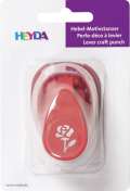 HEYDA HEYDA ozdobná děrovačka 3D velikost S - růže 1,7 cm