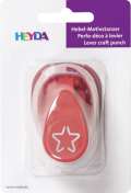 HEYDA HEYDA ozdobná děrovačka 3D velikost S - hvězda 1,7 cm