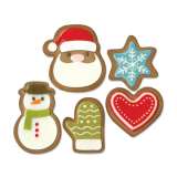 SIZZIX SIZZIX Thinlits vyezvac  kovov ablony - pernky 19 ks