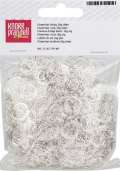Scrapbooking KNORR andělské vlasy - stříbrné 20g