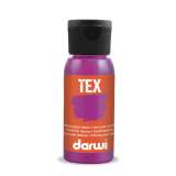 DARWI DARWI TEX barva na textil - Tmavě ružová 50 ml