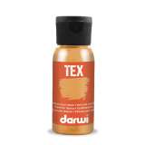 DARWI DARWI TEX barva na textil - Metalická měděná 50 ml