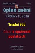 Poradce AKTUALIZACE II/5 Trestní řád, Správní poplatky - Znalec, Tlumočník, Odměna, Znalecká kancelář