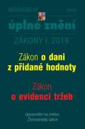 Poradce AKTUALIZACE I/6 Zkon o DPH, Zkon o EET - Zbo, Sluby, Evidence treb