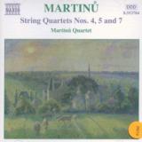 Martin Bohuslav String Quartets Nos.4, 5 & 7