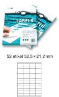 Mondi Etikety EUROLABELS - 52 etiket na A4 (100 ks), 140g