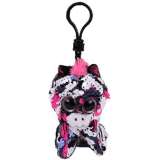 Ty TY Beanie Boos flitrový ZOEY - zebra 8.5 cm