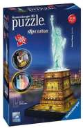 Ravensburger Puzzle noční edice 3D - Socha Svobody 108 dílků