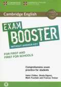Cambridge University Press Cambridge English Exam Booster for First and First for Schools without Answer Key with Audio