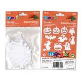 Magic šablony MAGIC papírové výseky na malování HALLOWEEN