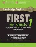 Cambridge University Press Cambridge English First for Schools 1 (2015 Exam) Student´s Book with answers