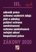 Poradce Zákony III část A 2020 – Pracovní právo - Úplná znění po novelách k 1. 1. 2020