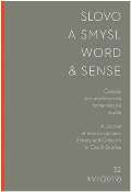 Univerzita Karlova, Filozofická fakulta Slovo a smysl 32/ Word & Sense 32