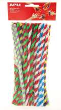 APLI APLI modelovací drátky Twist 30 cm - mix kroucených barev 50 ks