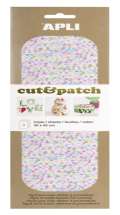 APLI APLI Cut&Patch papír 30 x 50 cm - Hvězdičky lesklé 3 ks