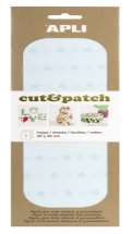 APLI APLI Cut&Patch papír 30 x 50 cm - Hvězdičky modrý pastel 3 ks