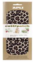 APLI APLI Cut&Patch papír 30 x 50 cm - Leopard 3 ks