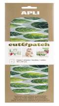 APLI APLI Cut&Patch papír 30 x 50 cm - Listy zelené 3 ks