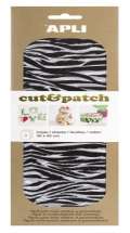 APLI APLI Cut&Patch papír 30 x 50 cm - Zebra 3 ks