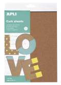 APLI APLI korkové pláty A4/2 mm - 3 ks