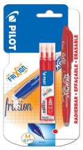 Pilot PILOT FriXion Ball + náplň BL 1ks + 3ks náplně, červená