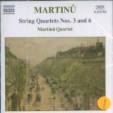 Martin Bohuslav String Quartets Nos.3 & 6
