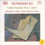 Penderecki Krzysztof Violin Sonatas Nos. 1 and 2