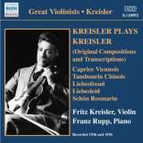 Kreisler Fritz Kreisler Plays Kreisler