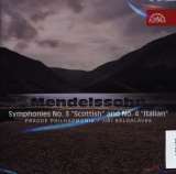 Mendelssohn-Bartholdy Felix Symfonie �. 3 "Skotsk�" a �. 4 "Italsk�" 